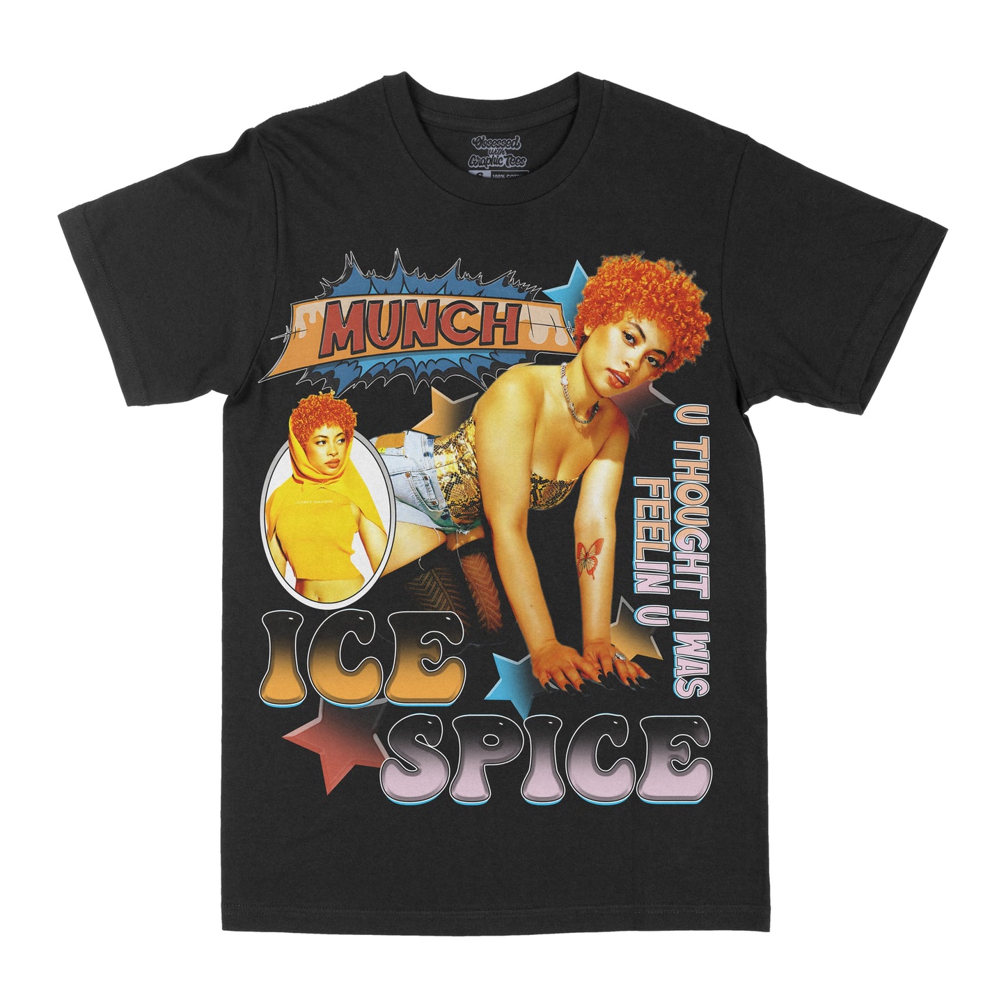 Ice Spice "U Thought I Was Feeling You" Graphic Tee